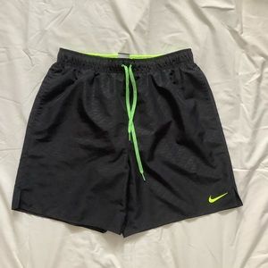 NWOT Black Nike Swim Trunks